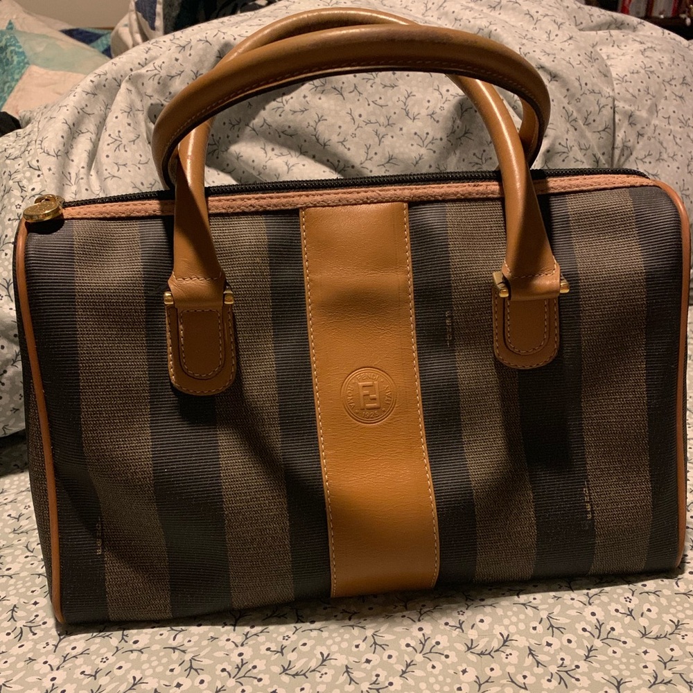 Vintage Fendi Boston Style Bag